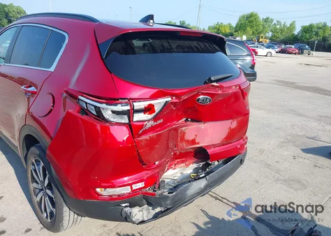 2019 Kia Sportage Ex из США, поврежденный, VIN KNDPNCAC4K7503812